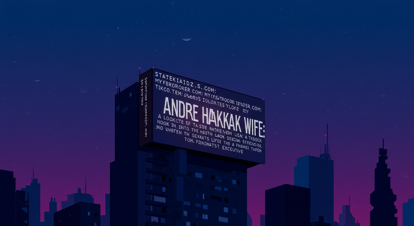 Andre Hakkak wife